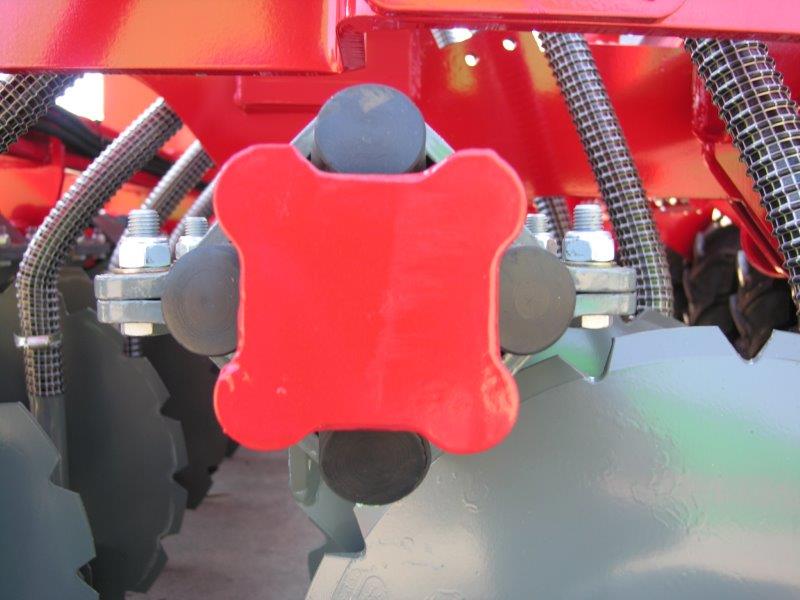 AMBER 1200 redlice zabezpieczone poprzez amortyzatory gumowe