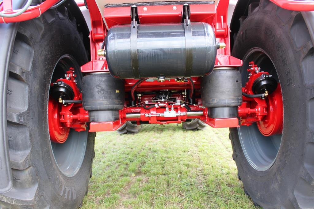 UNIA HERON 5027 amortyzacja osi