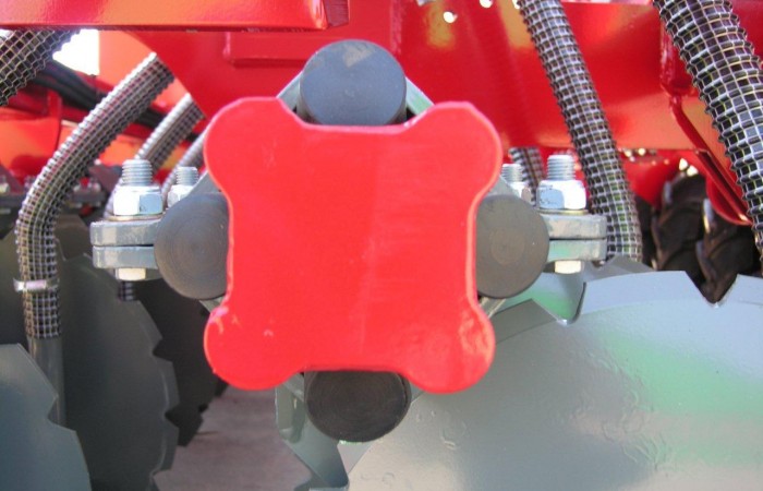 AMBER 1200 redlice zabezpieczone poprzez amortyzatory gumowe